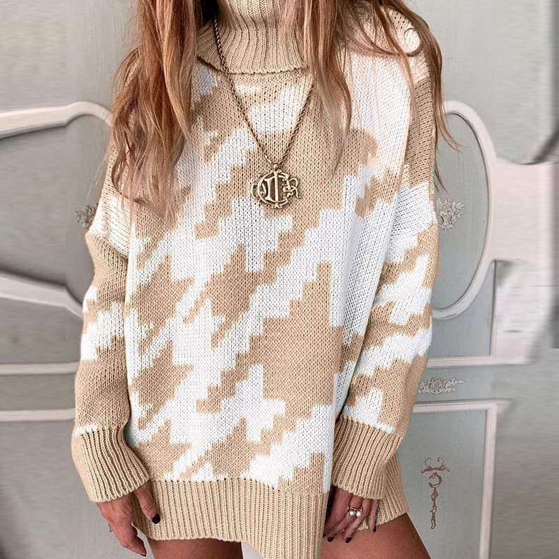 Levoire | col montant-pantalon à manches longues Khaki