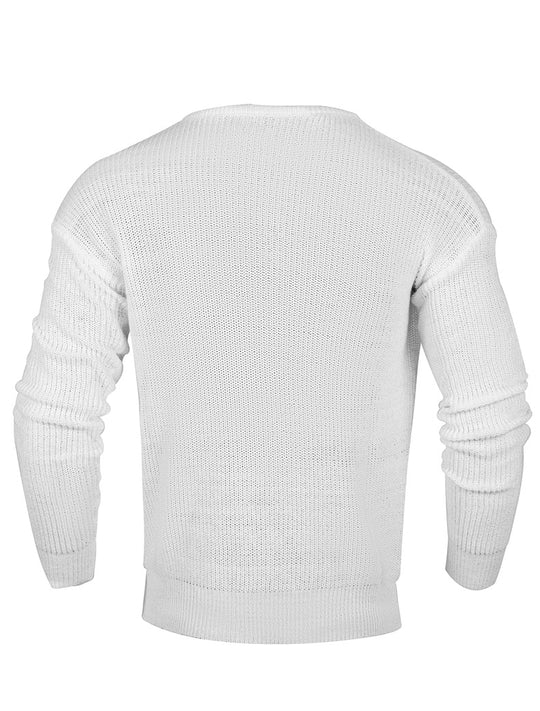 Levoire | Décontracté Pull à Manches Longues Col Roulé