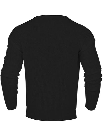 Levoire | Décontracté Pull à Manches Longues Col Roulé