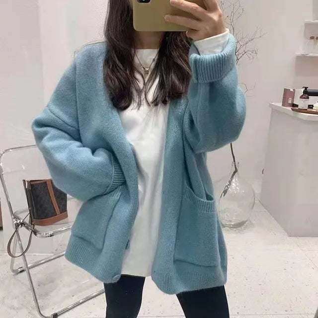 Levoire | Doux Gilet Pour Femmes Bleu Une taille