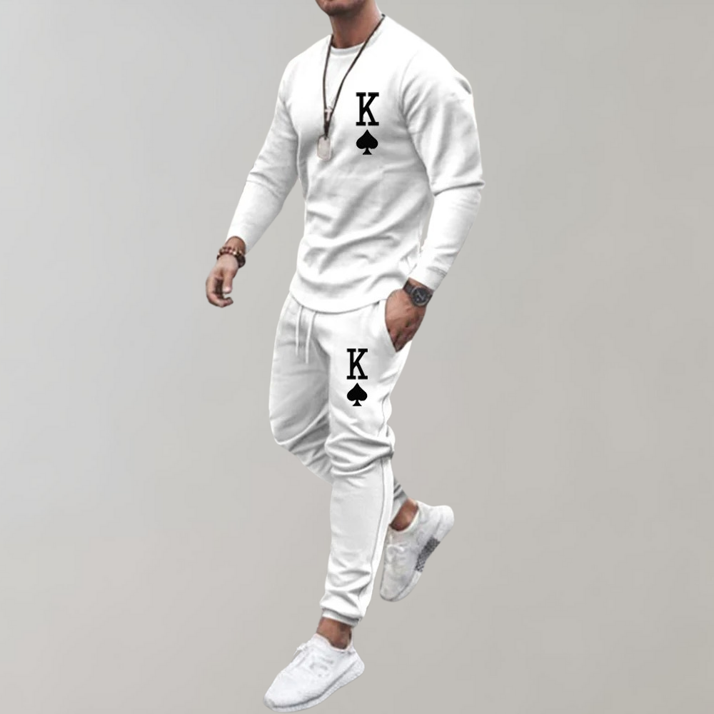 Levoire | Tenue De Sport Pour Hommes Blanc