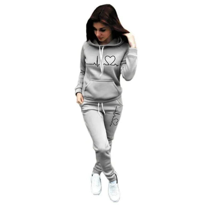 Levoire | Tuta Love combinaison sportive pour femmes Gris