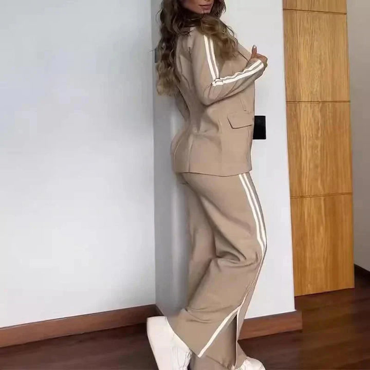 Levoire | Blazer Décontracté Et Pantalon À Coupe Large Pour Femmes