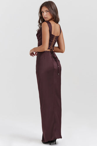 Levoire | Satina Corsage Top Et Jupe Maximale Setti