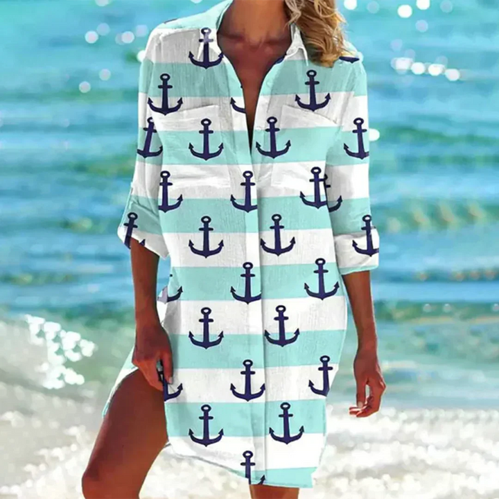 Levoire | Robe D'Été Féminine Légère Menthe