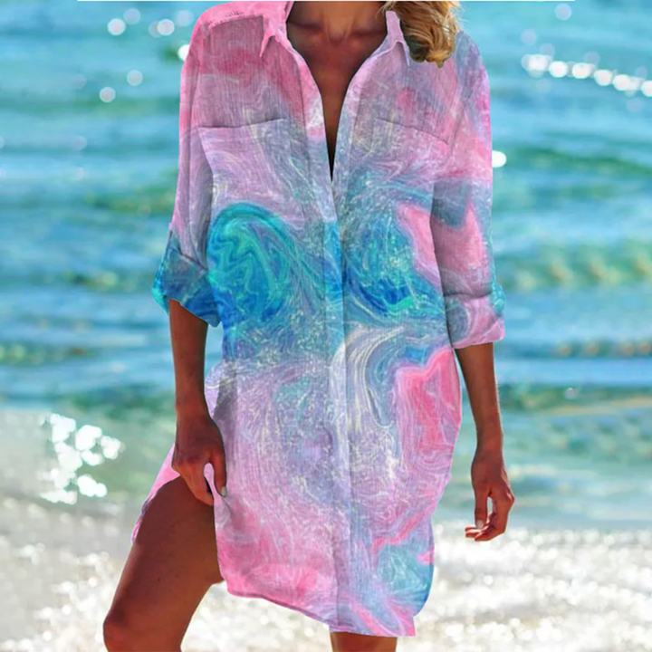 Levoire | Femme Robe d'été classique Rosa la sirène