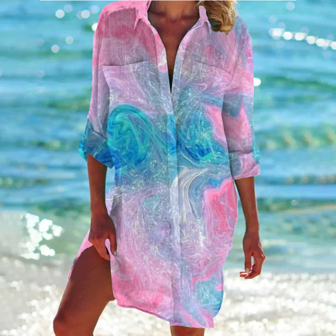 Levoire | Robe Chemise Élégante Rosa