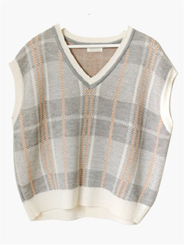 Levoire | Gilet Tricoté Pour Femmes Gris Une taille
