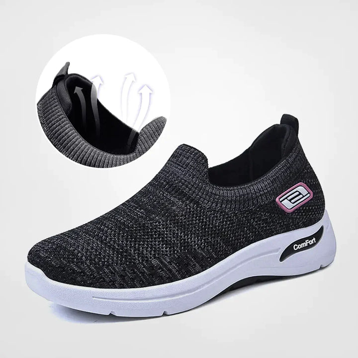Levoire | Ultra Léger Chaussures Confortables Pour Femmes Noir