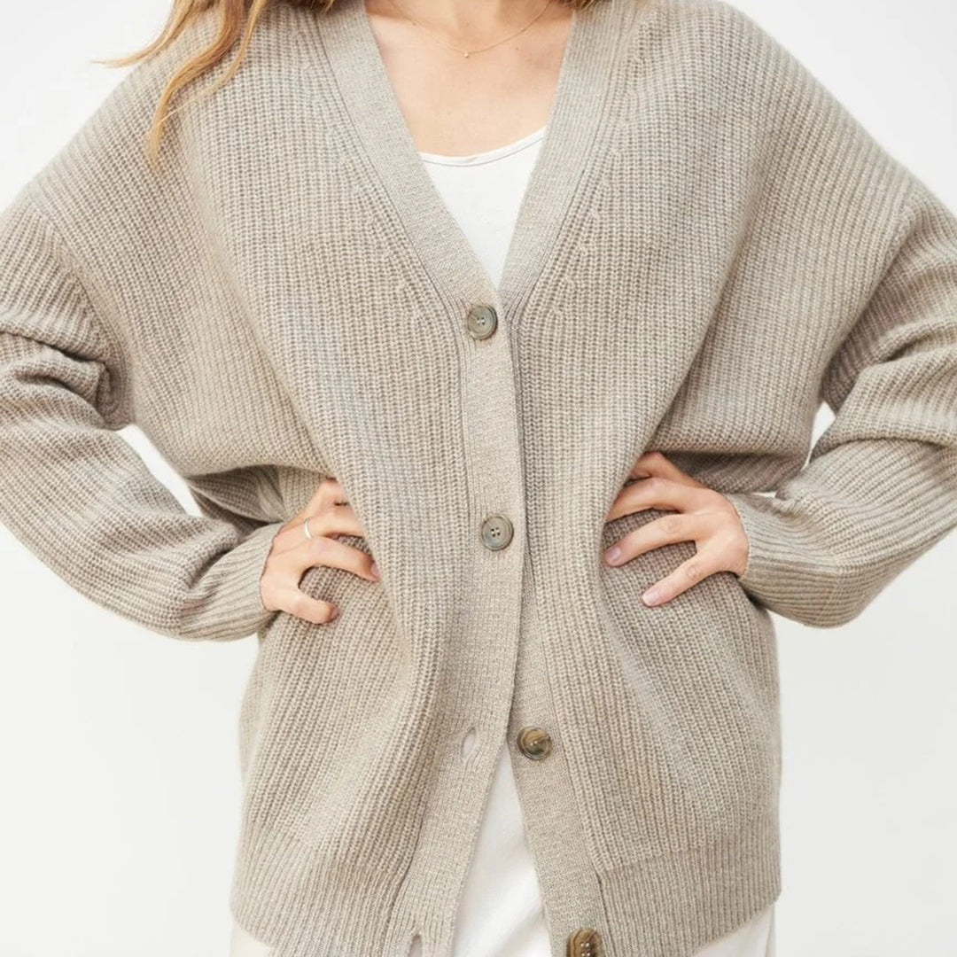 Levoire | Eng Ajustée Veste En Tricot Pour Femmes