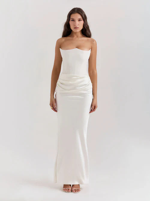 Levoire | Robe De Soirée Élégante Pour Des Occasions Spéciales Blanc