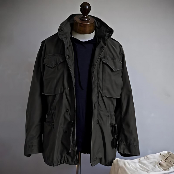 Levoire | Veste de champ militaire Noir