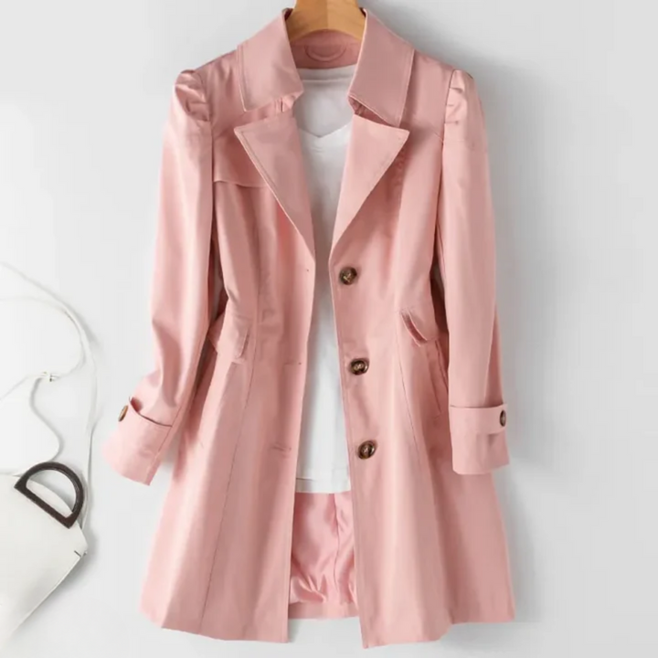 Levoire | Veste Coupe-Vent Élégante Et Décontractée Rose