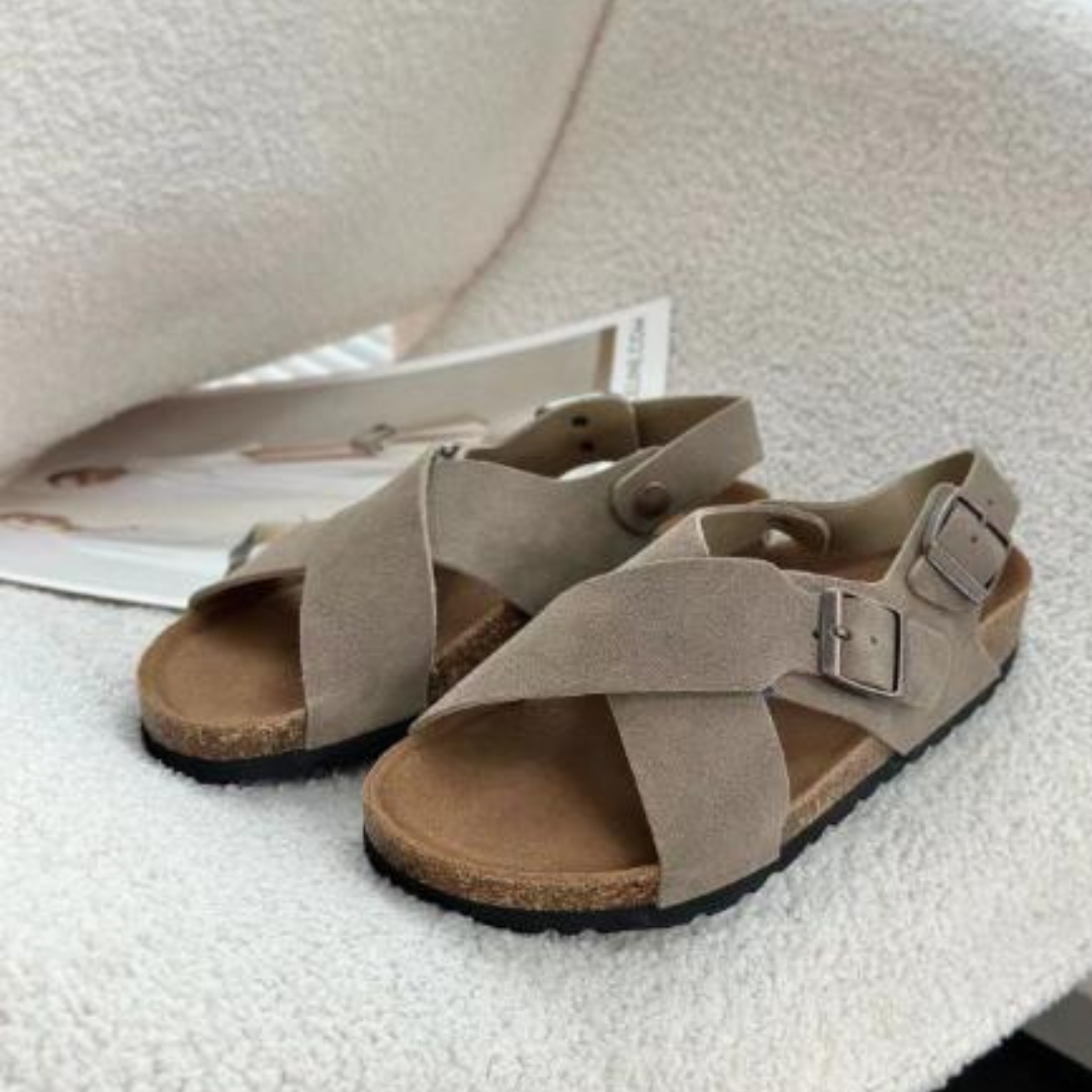 Levoire | Sandale élégante pour femme Gris Clair