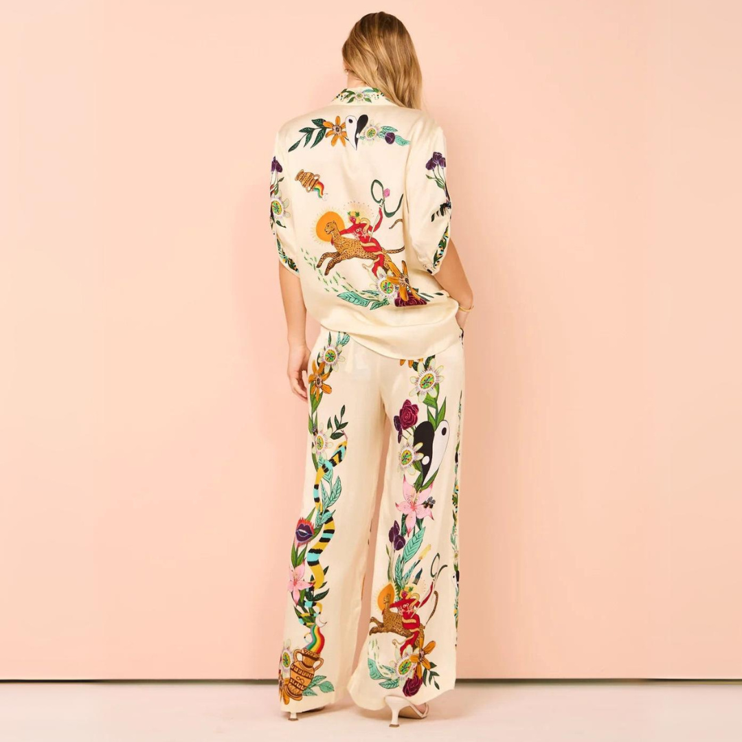 Levoire | Satin De Location Bicolore