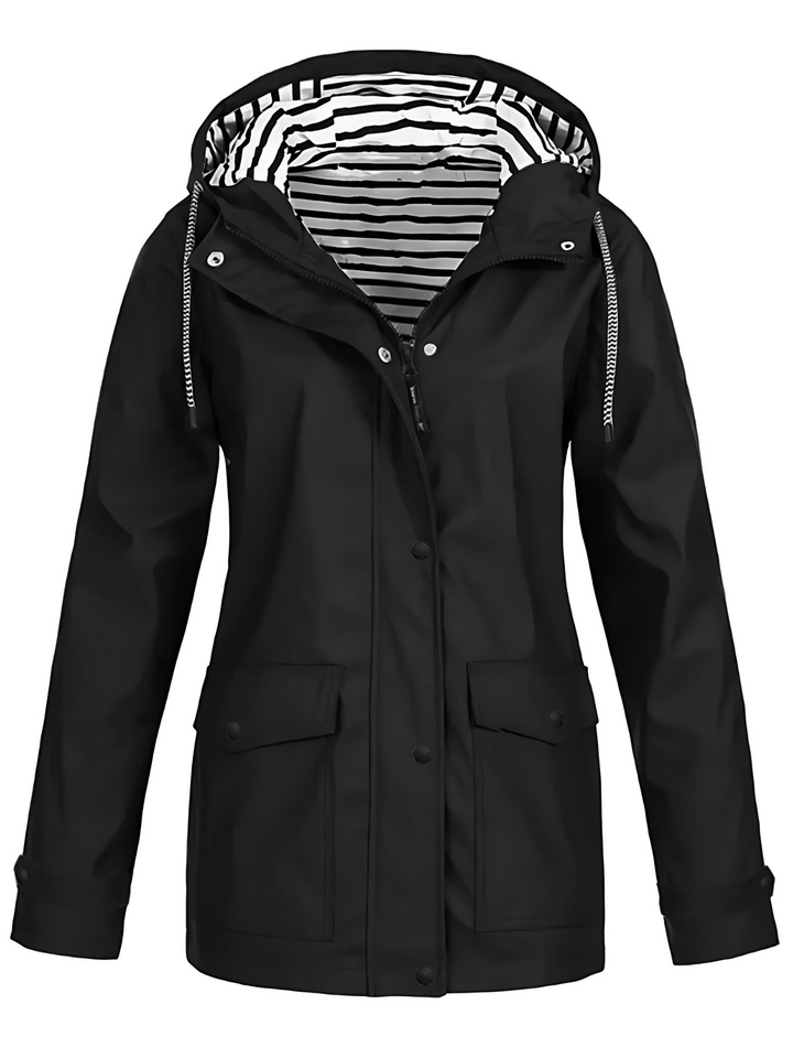 Levoire | Veste De Pluie Pratique Pour En Déplacement Noir