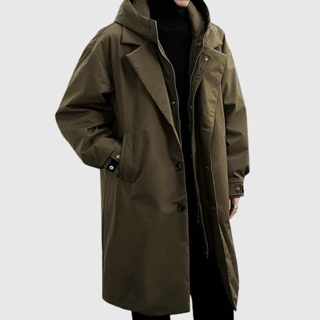 Levoire | Veste Coupe-Vent Imperméable Vert