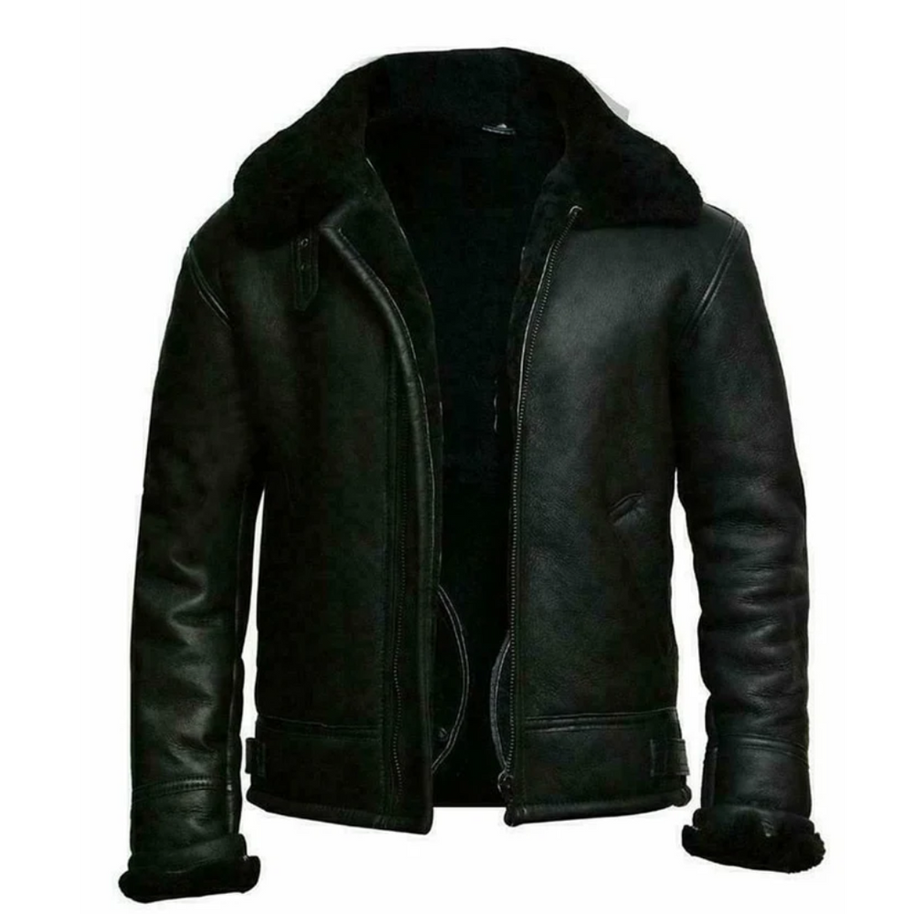 Levoire | Manteau Chaud D'Hiver Noir