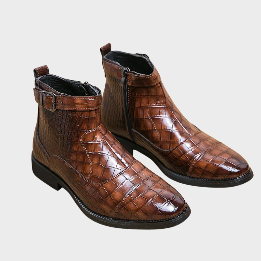 Levoire | Bottines En Cuir Avec Boucles