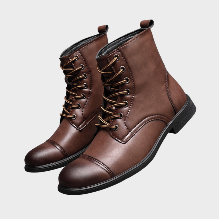 Levoire | Bottes Cheville Cuir Véritable