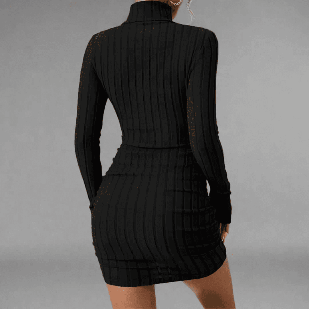 Levoire | Robe Avec Col Montant