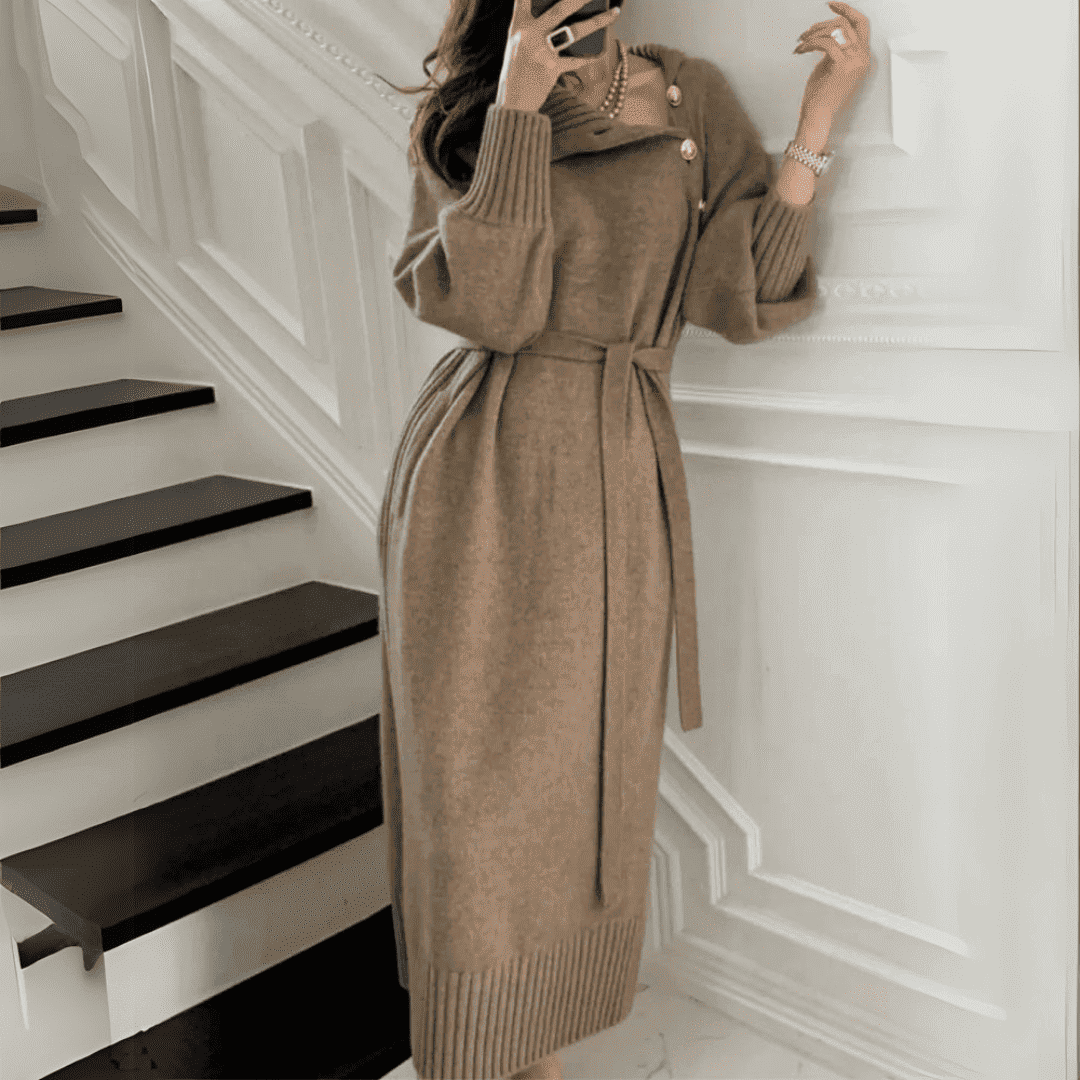 Levoire | Pull Long Col Roulé Viviana Pour Femmes