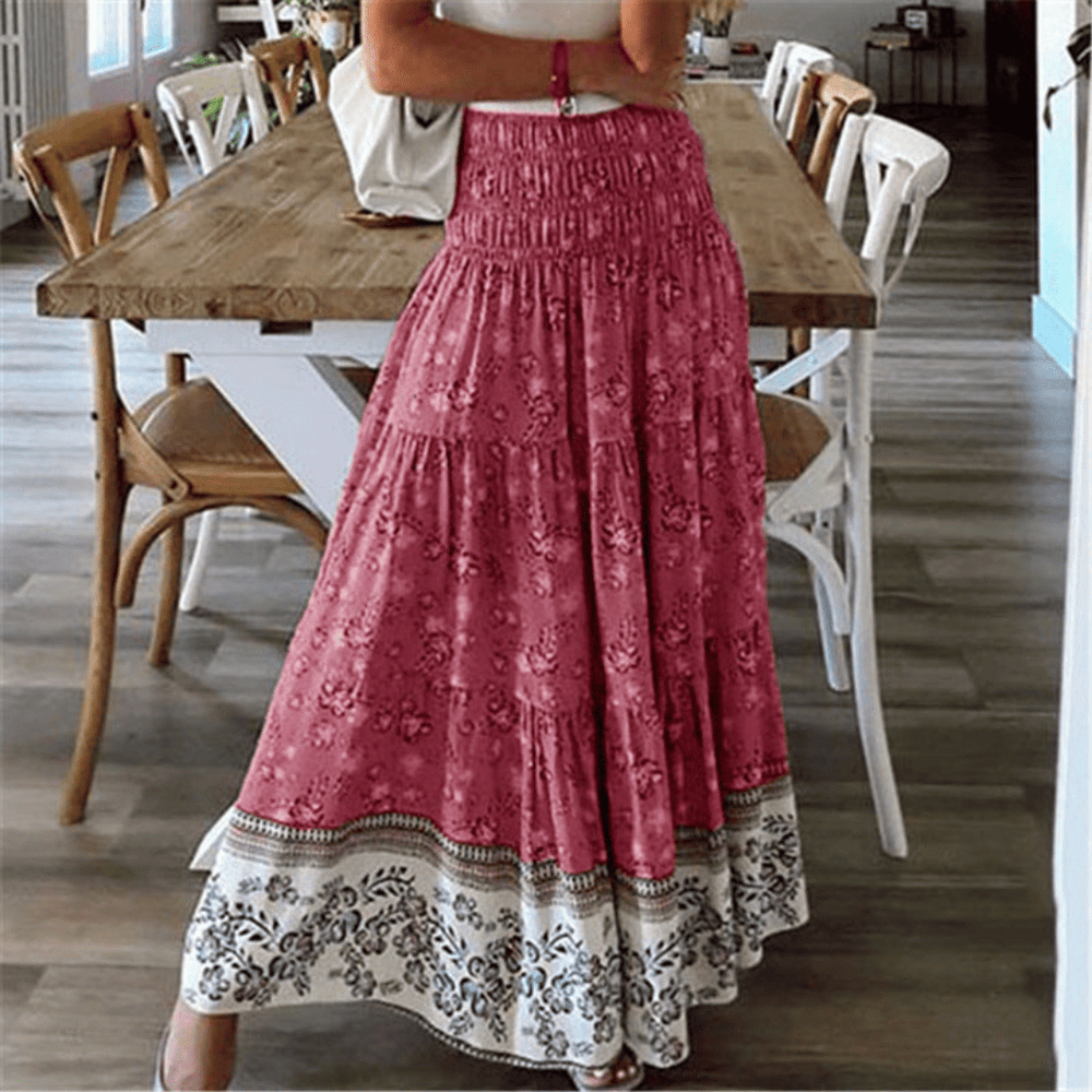 Levoire | Midi Haute Taille Werena Rot