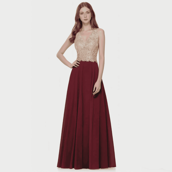 Levoire | Chiffon Sans Dos Olimpia Pour Mariage Bordeaux