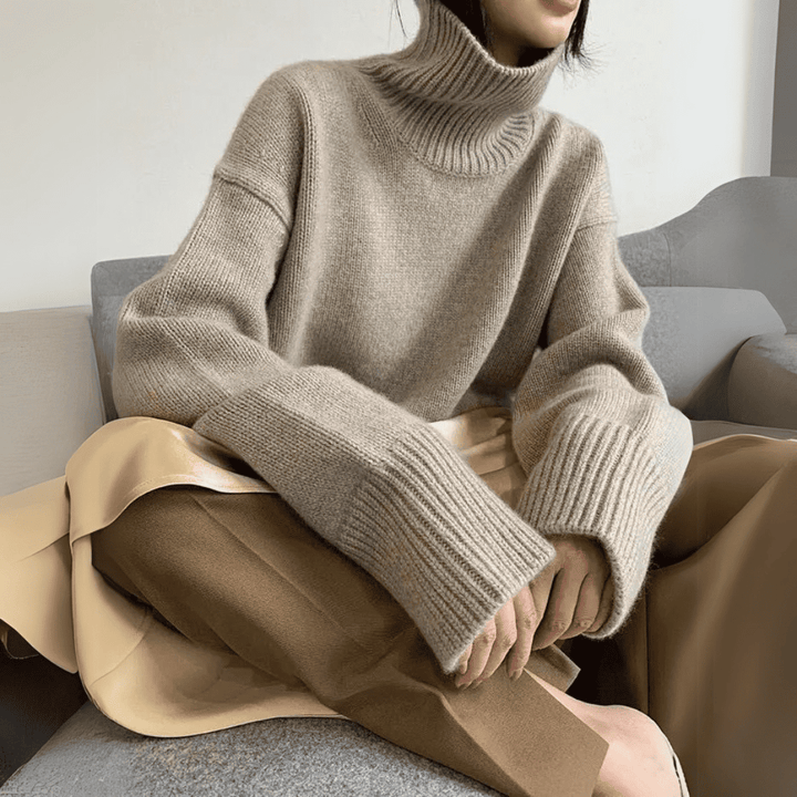 Levoire | Gilet En Cachemire Chaud Pour Femmes Beige