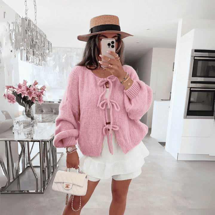Levoire | Charmante Gilet Pour Femmes rose clair