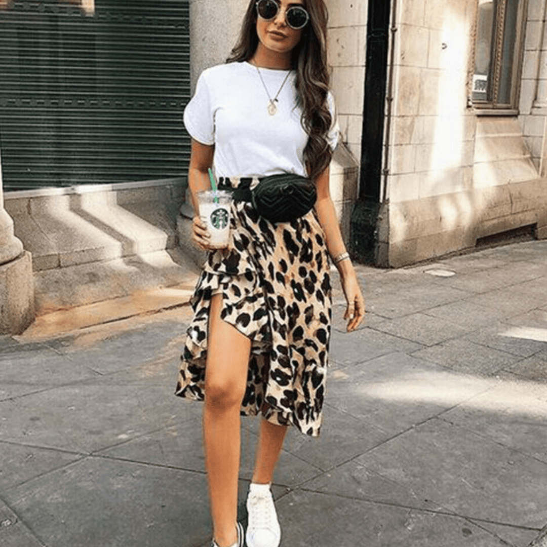 Levoire | Midi Léopard Mariolka Beige