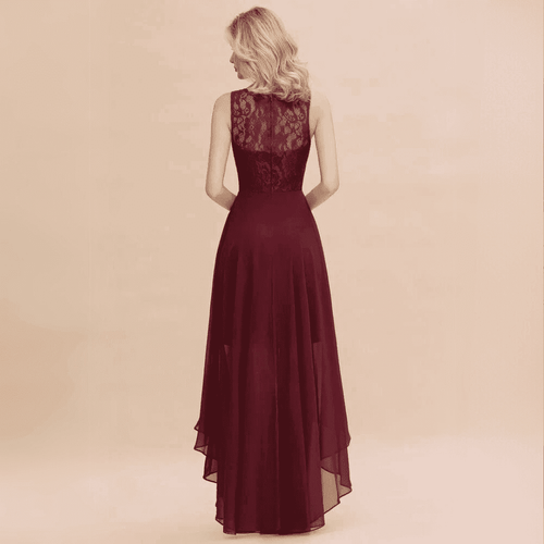 Levoire | Robe En Dentelle Lilly Asymétrique Pour Les Mariages