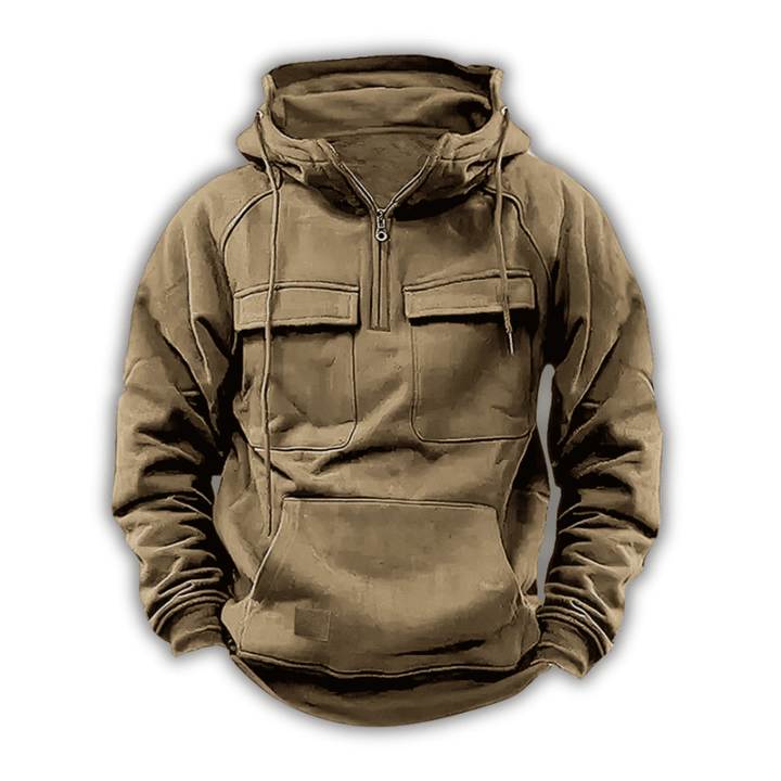 Levoire | Sweat À Capuche Tactique Vert olive