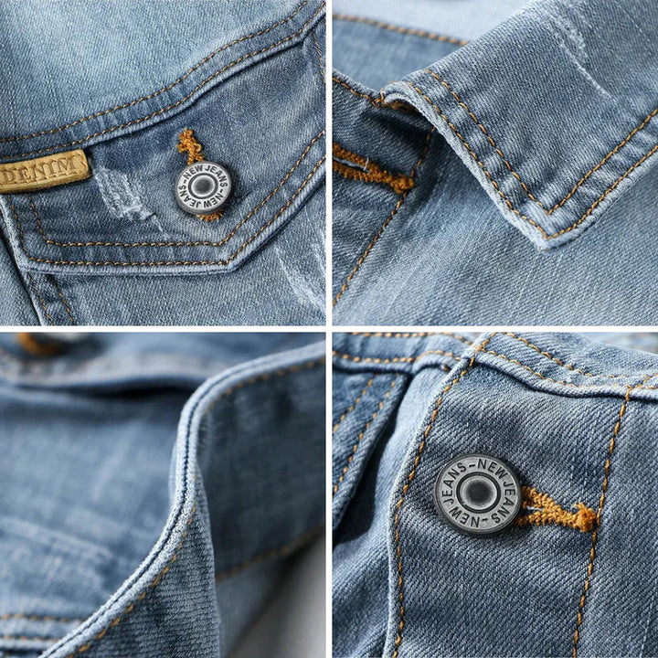 Levoire | Veste En Jean Wellington Lavée