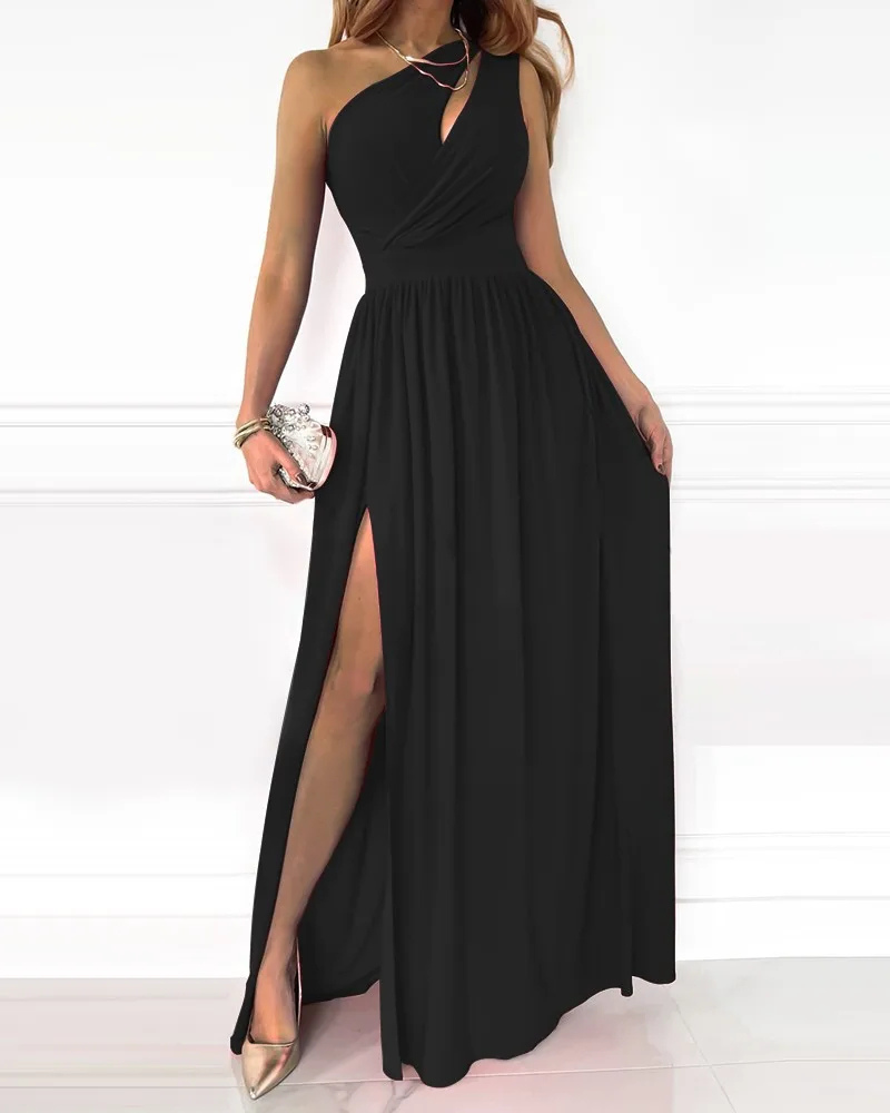 Levoire | Aushöhlen Maxi Robe Noir