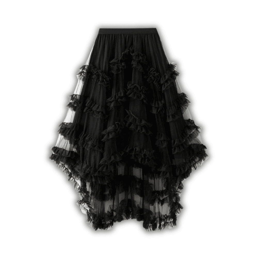 Levoire | Bajka Midi Jupe Noir Une taille