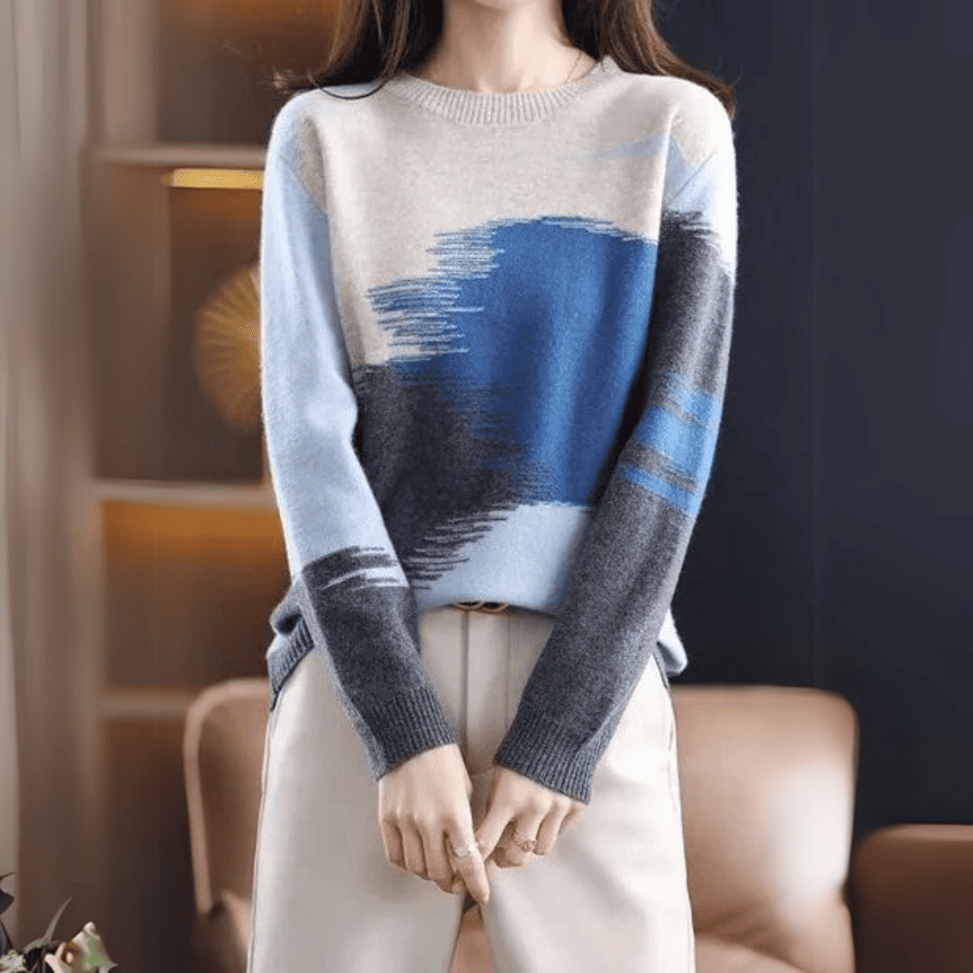 Levoire | Gilet En Tricot Doux Et Chaud Pour Femmes Bleu