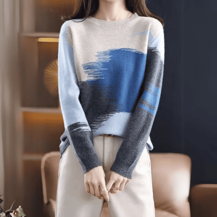 Levoire | Gilet En Tricot Doux Et Chaud Pour Femmes Bleu