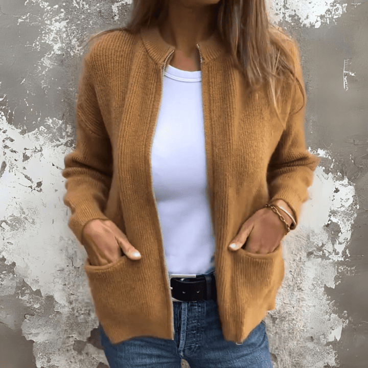 Levoire | T-Shirt En Jersey À Encolure En V Braun