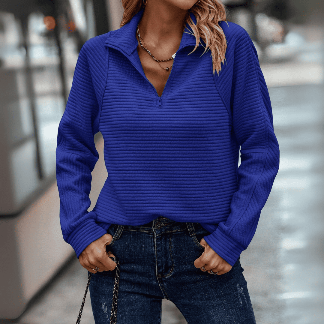 Levoire | Élodie Pantalon Luxe Bleu