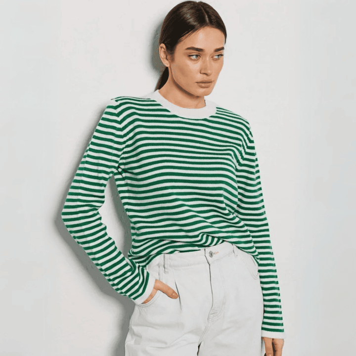 Levoire | T-Shirt À Manches Longues Pour Femmes Vert