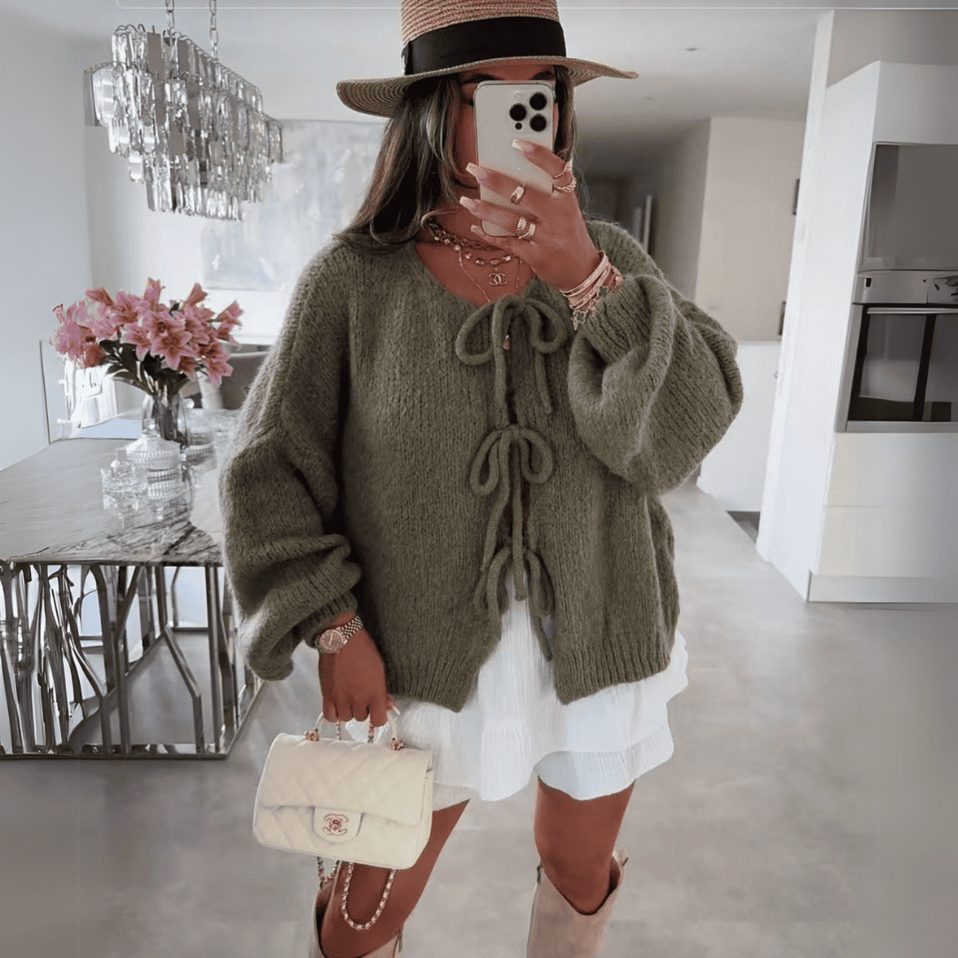 Levoire | Charmante Gilet Pour Femmes Vert