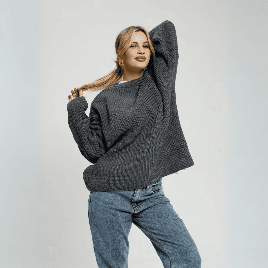 Levoire | Laine De L'Australie De L'Ouest Laine Douce Pour Femmes Gris foncé