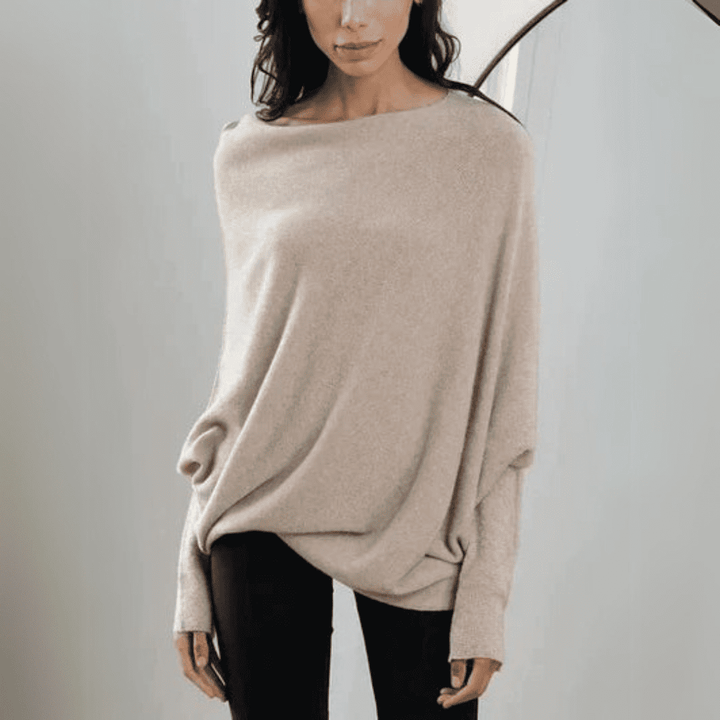 Levoire | Top Femme À Une Épaule Beige