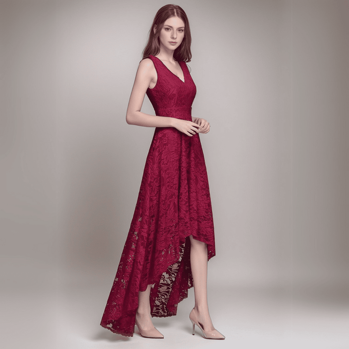 Levoire | Élégante Robe Asymétrique Pour Mariages Bordeaux