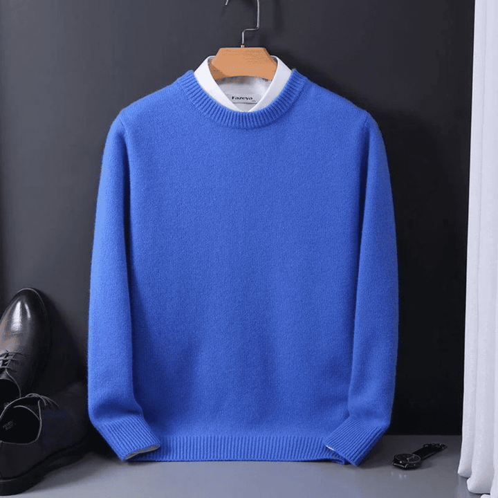 Levoire | Gilet En Laine Pour Homme Bleu