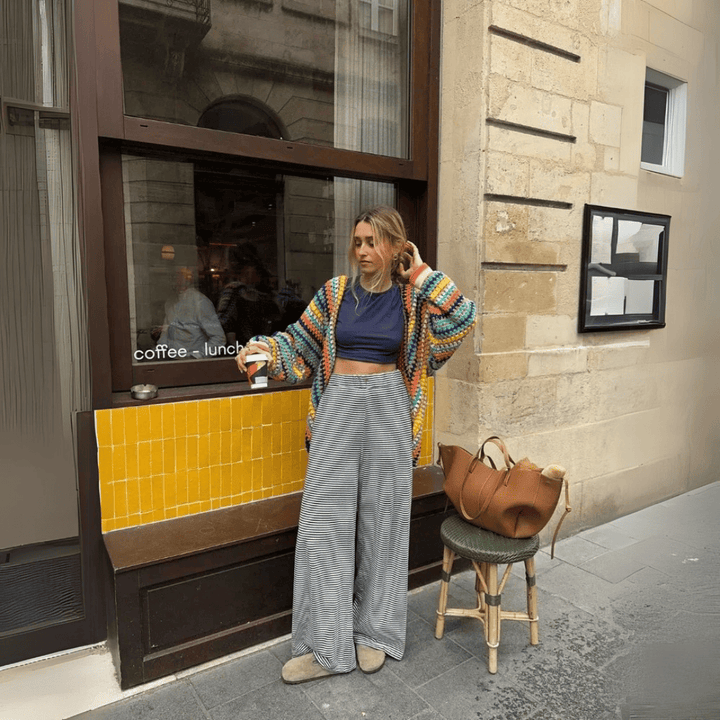 Levoire | Gilet Multicolore Pour Femmes
