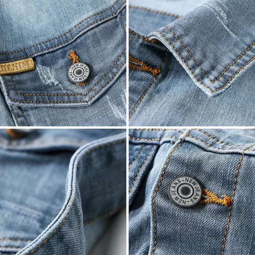 Levoire | Veste En Jean Wellington Lavée