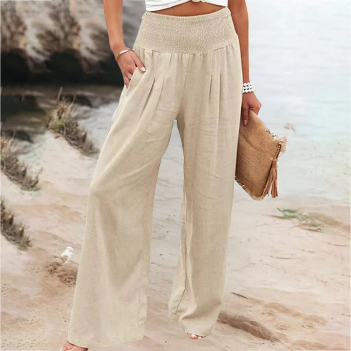 Levoire | Pantalons d'été légers Abricot