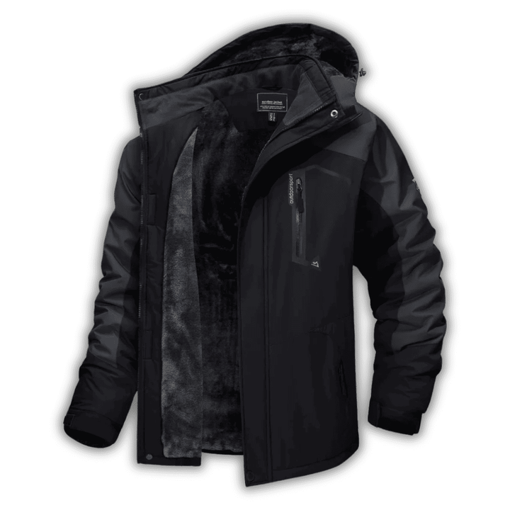 Levoire | Veste Imperméable Pour Les Jours De Pluie Noir